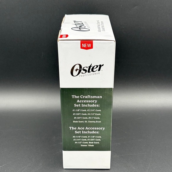 Oster Professional Craftsman & Ace Combo Kit Hair Clipper Mini Trimmer Black - Picture 5 of 6